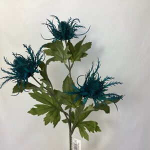 Amore Wild Sea Holly Spray x 3 Heads Teal