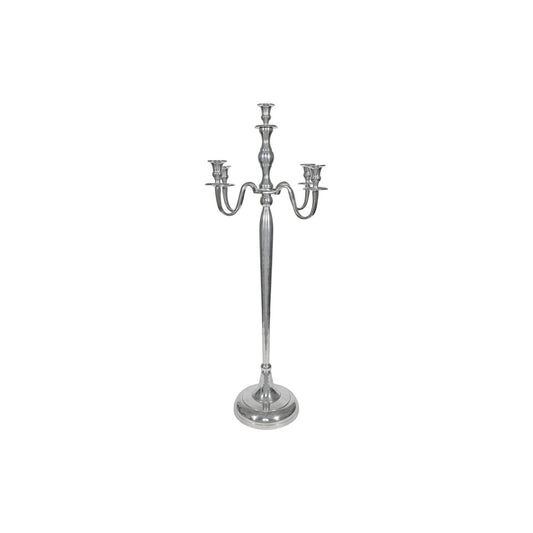 Burnished Silver Candelabra (H100cm)