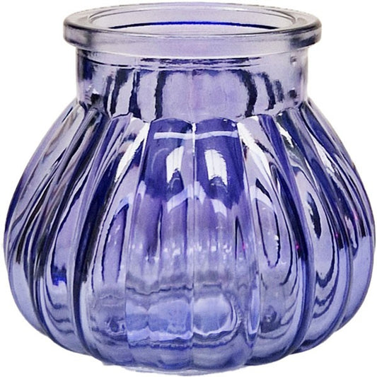 Lilac Veneto Bubble Glass Jar Vase (7.5cm)
