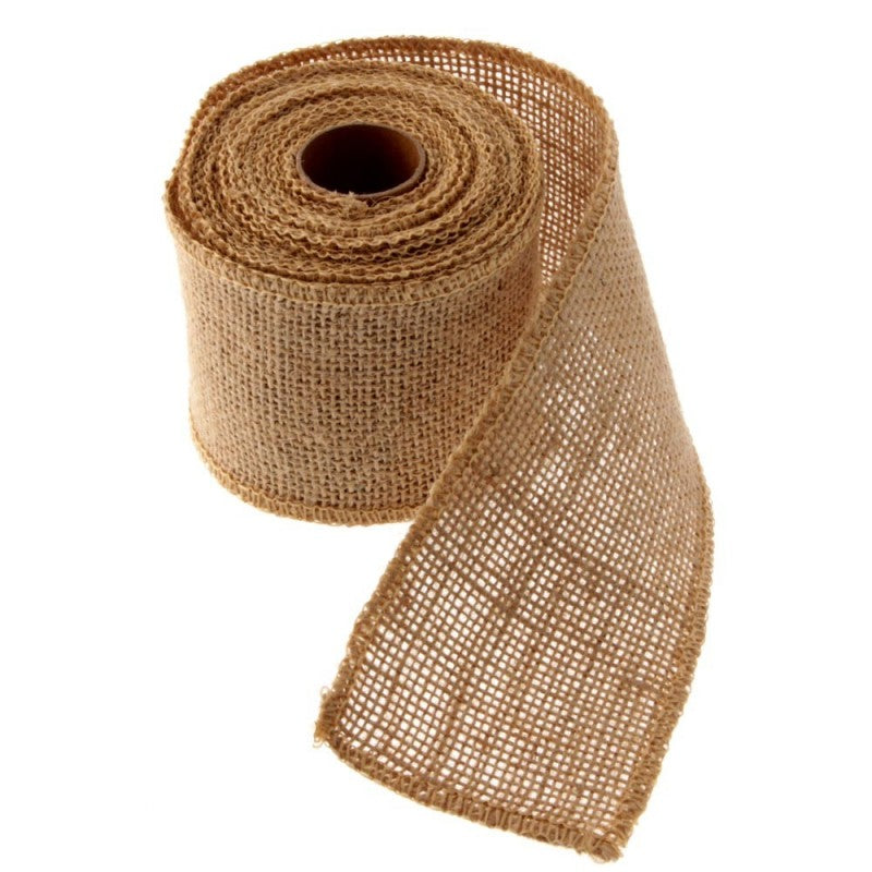 38mm (1.5 inch) Jute Ribbon 5m Natural