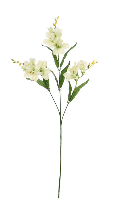 Artificial Freesia Spray - Cream/Ivory (73cm long)