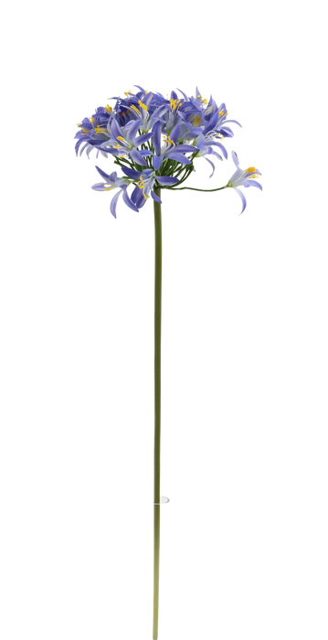 Artificial Agapanthus - Blue (80cm long)