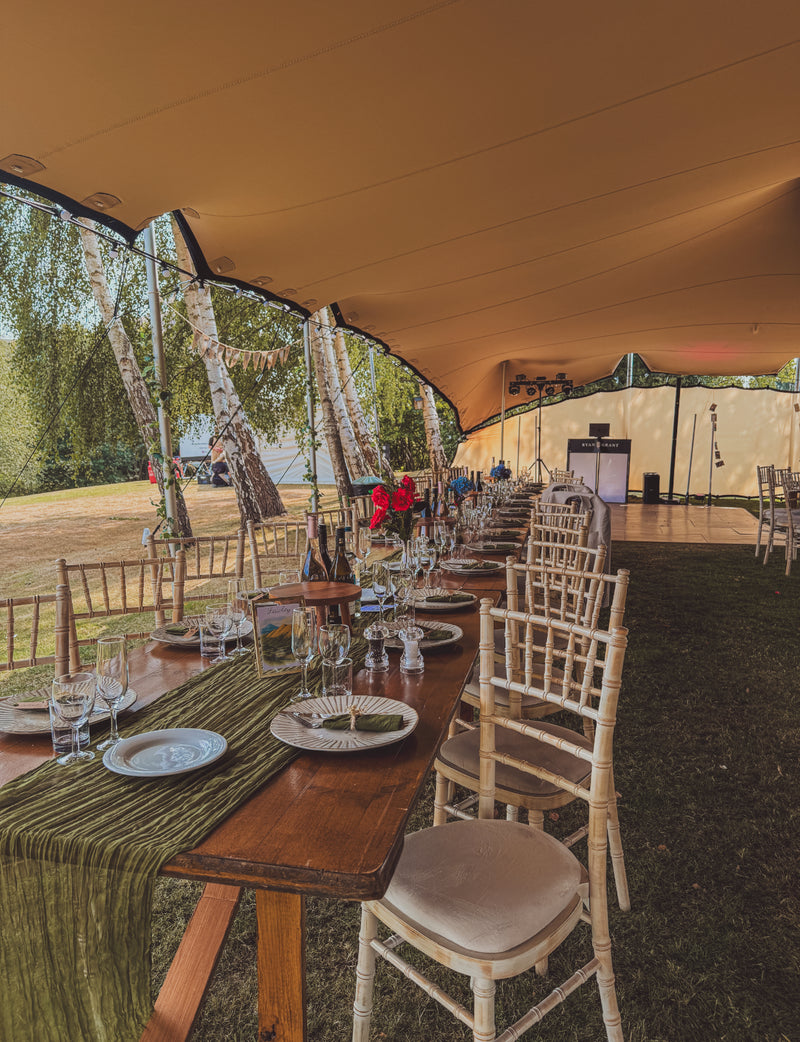 Stretch Tent Wedding 