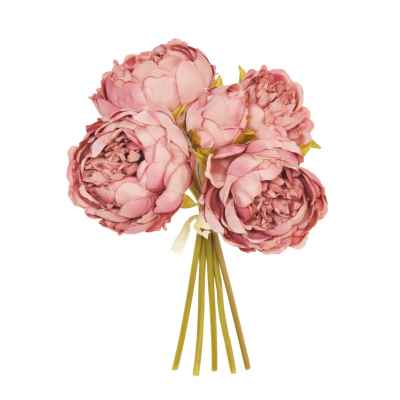 PUCE PEONY X 5 POSY