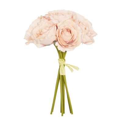 BISQUE OPEN ROSE X 7 HAND TIED
