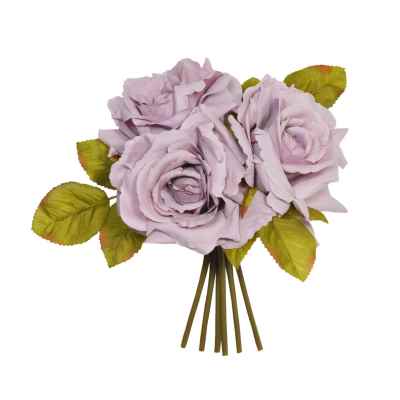 LILAC OPEN ROSE X 3 POSY