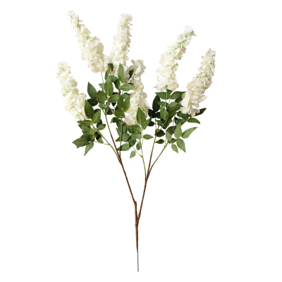 CREAM WISTERIA X 6 STEM