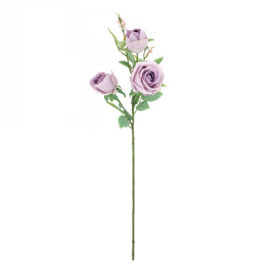 LILAC ROSEBUD X 3 STEM