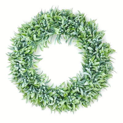 ROSEMARY GREEN BERRY WREATH